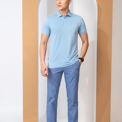 Quần Kaki Nam Aligo Xanh Dương ALGK030