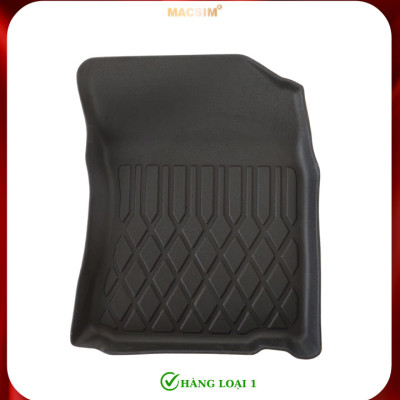 Thảm lót sàn xe ô tô Toyota Corolla Altis 2020+ (sd) Nhãn hiệu Macsim chất liệu nhựa TPE cao cấp màu đen
