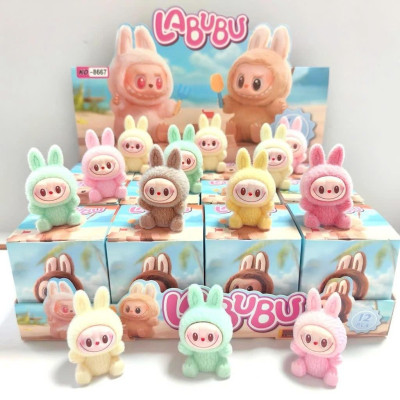 Hộp 12 Túi Mù FullBox Crybaby, Labubu, Blind Box Mini Quà Tặng Cho Các Bé, Mô Hình Mini