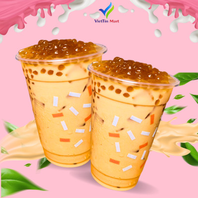 Set Nguyên Liệu Pha Trà Sữa Hoàng Kim (Thành phẩm 30-35 ly) VietTin Mart