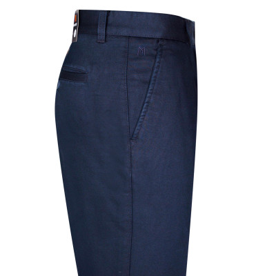 Quần Kaki Nam ống suông 1 ly Khatoco Q2M578R1-CNXA510-2605-1-XANH ĐẬM