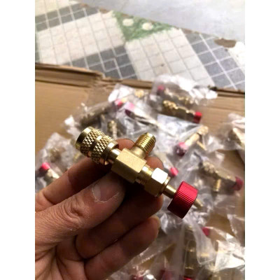 Van an toàn, chống bỏng nạp gas điều hoà R410- R32, hàng nhập khẩu