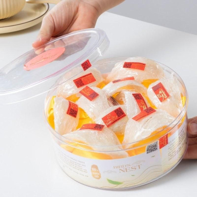 [CHÍNH HÃNG] Yến Sào Hoàng Kim - Hộp Quà Phát Lộc Thịnh (50g Tổ Yến Thượng Hạng & 4 Hũ Yến Ăn Kiêng) - Quà Tặng Đẳng Cấp