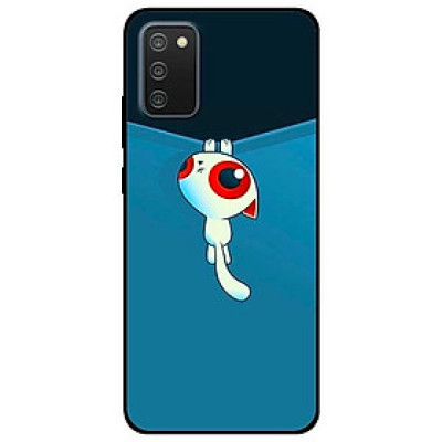 Ốp lưng dành cho Samsung Galaxy A02s mẫu Mèo Cầu Cứu