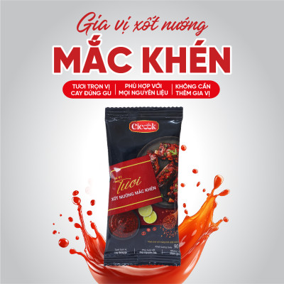 Xốt Nướng Mắc Khén, Vị Cay The Thơm Mùi Mắc Khén 90G Cicook
