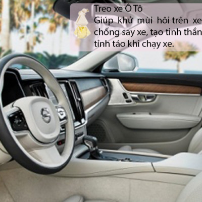 Tinh dầu Bạc Hà JULYHOUSE treo xe ô tô 