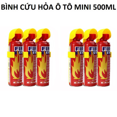  Bình Cứu Hỏa - Bình Chữa Cháy ô tô FIRE Stop - Dập Lửa Khẩn Cấp Ô Tô, Xe Máy, Văn Phòng - An Toàn loại tốt