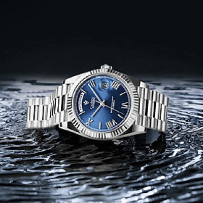 Đồng Hồ Nam Cadisen C8185M3 Chính Hãng Full Box Chống Nước Kính Chống Xước Dây Thép BH 2 Năm Máy Cơ