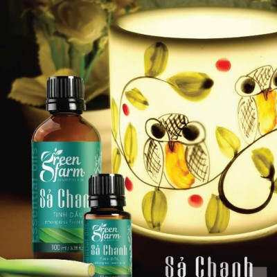 Tinh dầu sả chanh Greenfarm 20ml