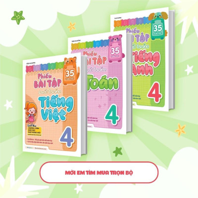 Sách - Phiếu Bài Tập Cuối Tuần Tiếng Anh 4 - Megabook