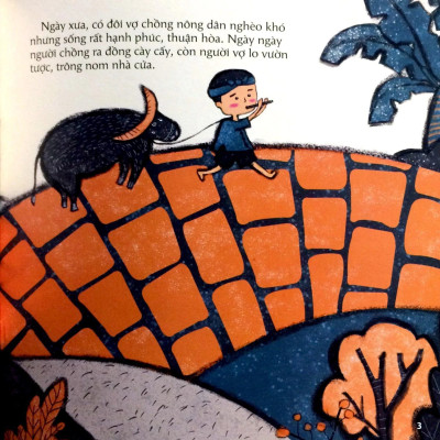 Cổ tích Việt Nam cho bé: Ai mua hành tôi - Kim Đồng - Bản màu