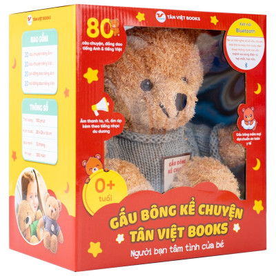 Gấu Bông Kể Chuyện - Người Bạn Tâm Tình Của Bé - Tân Việt