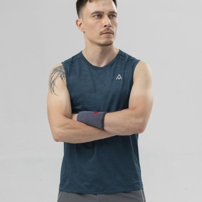 Áo Tanktop - Ba Lỗ thể thao nam AM TTM211 lưới, vân dập Sport1