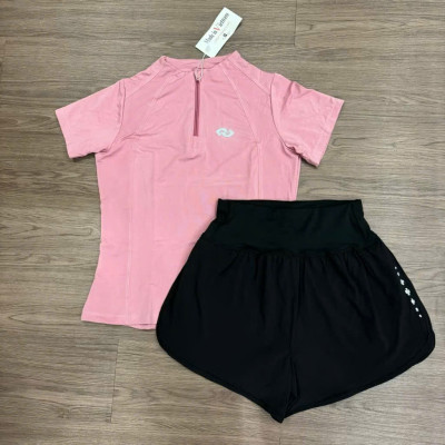 Bộ tập pickerball gym nữ bộ quần áo tập thể thao yoga aerobic đạp xe, chạy bộ nữ chất đẹp - Hàng chính hãng