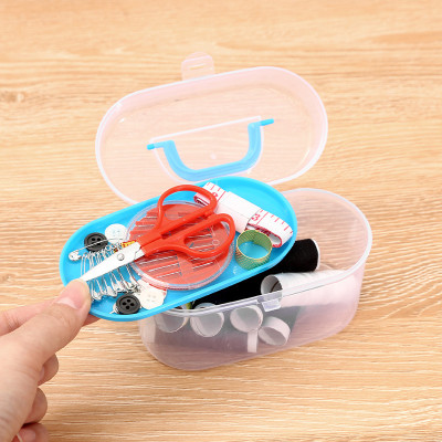 Bộ Kim Chỉ May Vá Đa Năng 2 Tầng – Có Kéo, Kim, Chỉ Nhiều Màu, Thước, Khuy Áo