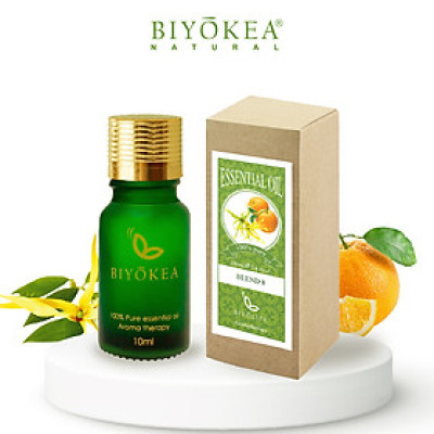 Tinh Dầu Hỗn Hợp Biyokea 8: Cam + Ngọc Lan Tây (10ml)