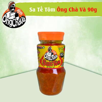 Sa Tế Tôm XO Ông Chà Và ít cay 90gr ( Shrimp Satay)