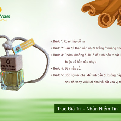 Tinh Dầu Quế Peace Mass 8ml