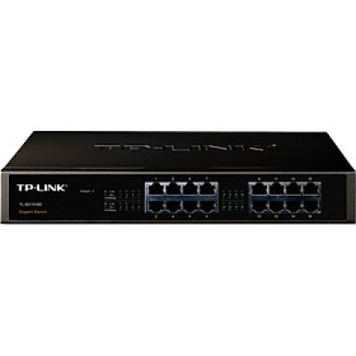TP-Link  TL-SG1016D - Switch Lắp Tủ/Để bàn 16 Cổng Tốc Độ Gigabit - Hàng Chính Hãng