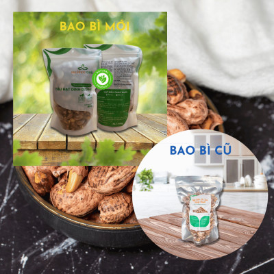 Hạt Điều rang muối Sức Khỏe Xanh Túi 400g