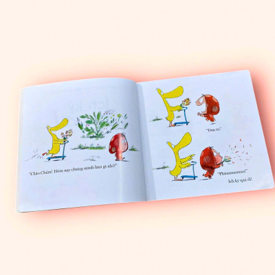 Sách cho bé - Ích Kỷ Quá Đi! - Vịt và Chấm - Sách tranh - Dành cho trẻ 3+