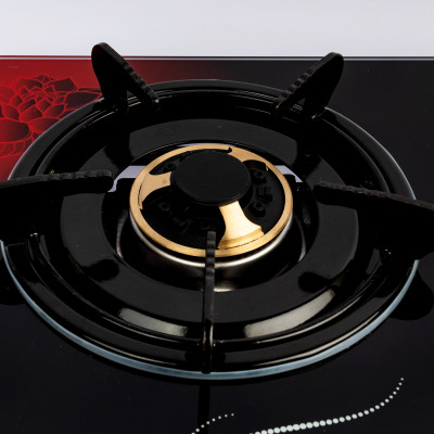 Bếp Gas Đôi Mặt Kính Sen Đồng Seika SKB517 - Hàng Chính Hãng