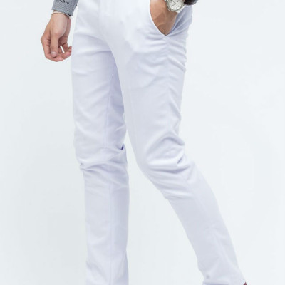 Quần Tây Nam Titishop QTN31 - Trắng