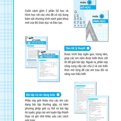 Sổ Tay Kiến Thức - Phương Pháp - Dạng Bài Đại Số Và Hình Học Toán 6_MEGABOOK