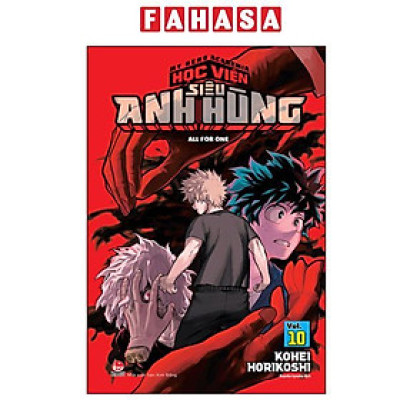 Sách - My Hero Academia - Học Viện Siêu Anh Hùng - Tập 10 - All For One (Tái Bản 2025)