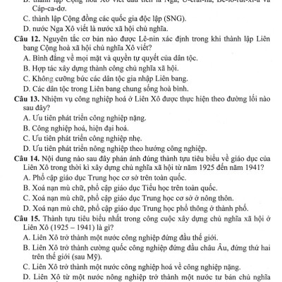 Tư Liệu Dạy - Học Lịch Sử 9 (Dùng Chung Cho Các Bộ SGK Hiện Hành) - HA