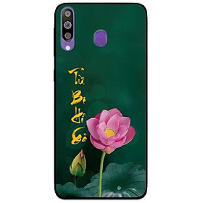 Ốp lưng dành cho Samsung Galaxy M30 mẫu Sen Từ Bi Hỷ Xả