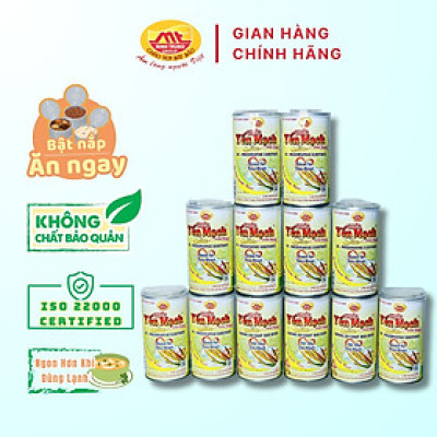 Cháo yến mạch sữa Minh Trung 365g - Cháo YM Sữa 12 (combo 12 lon)
