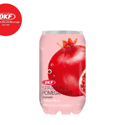 Nước ngọt có ga vị lựu (NƯỚC LỰU CÓ GA) OKF Hàn Quốc x 6 lon 350ml