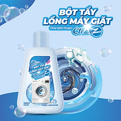 Bột Tẩy Lồng Máy Giặt Cao Cấp CleanZ Giúp Làm Sạch Và Loại Bỏ Cặn Bẩn Hiệu Quả 99%