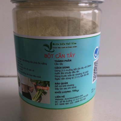 Bột cần tây nguyên chất sấy lạnh (500gr)