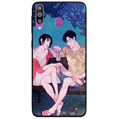 Ốp lưng dành cho Samsung Galaxy M30 mẫu Cặp Đôi Chill