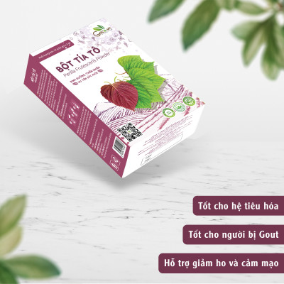 Bột tía tô nguyên chất Goce - 72g (24 gói x 3g)