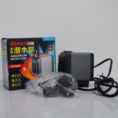 Máy bơm nước Atman AT 303S 6W 600L/Hr cho hồ cá cảnh mini siêu bền, Bảo hành uy tín