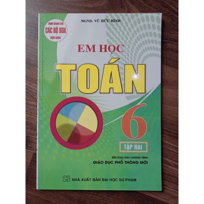 Sách - Combo Em Học Toán Lớp 6 (Tập 1+ Tập 2)