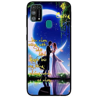 Ốp lưng dành cho Samsung Galaxy M31 mẫu Thư Pháp Vợ Chồng Ôm Nhau