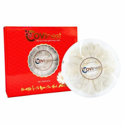 Yến rút lông khô nguyên tổ - Yến sào Covinest Phan Thiết - 100% Yến thật OCOP