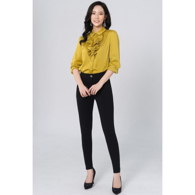 Quần Legging Nữ Nâng Mông LUPERI LP534 dáng trẻ trung có khóa kéo trước không bai không xù không cắn chỉ