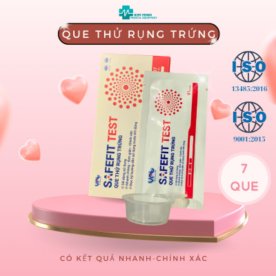 Que thử rụng trứng Safefit (hộp 7 que)