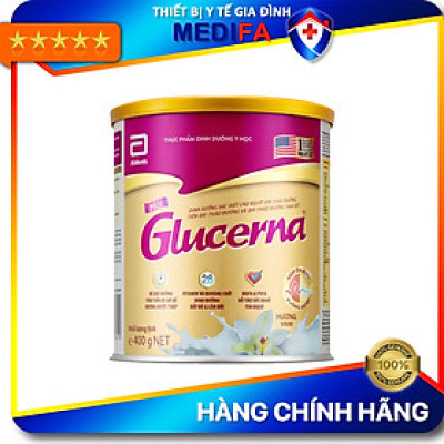 Sữa Bột Dành Cho Người Bị Tiểu Đường Glucerna Abbott Hoa Kì Hương Vani 380g/400g