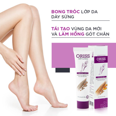 Kem nứt gót Oriss dưỡng ẩm làm mềm gót chân làm liền vết thương 30g