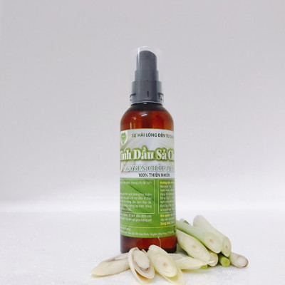 TINH DẦU SẢ CHANH NGUYÊN CHẤT MẸ KEN (100ml)