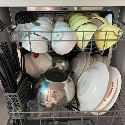 Máy Rửa Chén Bát Eurosun SMS58EU09BT - Hàng Chính Hãng