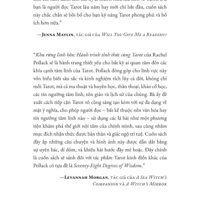 Sách - Khu Rừng Linh Hồn - Hành Trình Tỉnh Thức Cùng Tarot