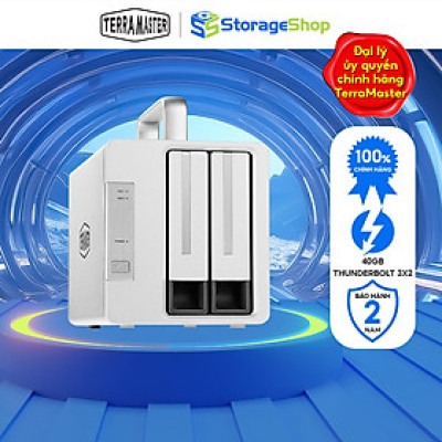 Thiết bị lưu trữ mạng DAS TerraMaster TD2-Thunderbolt 3 Hàng chính hãng