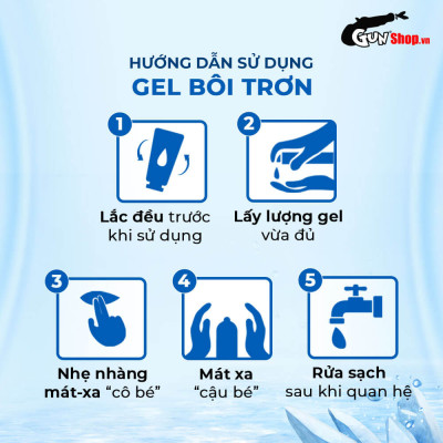 Gel bôi trơn mát lạnh - Shell Cooling - Chai 100ml